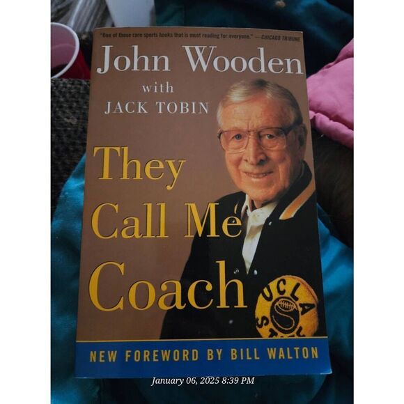 They call me coach by John Wooden mcgraw hill books isbn 0071424911 - Picture 1 of 5